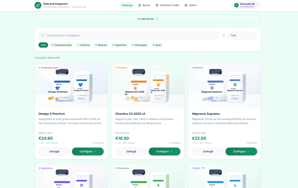 B2B E-commerce Configurator