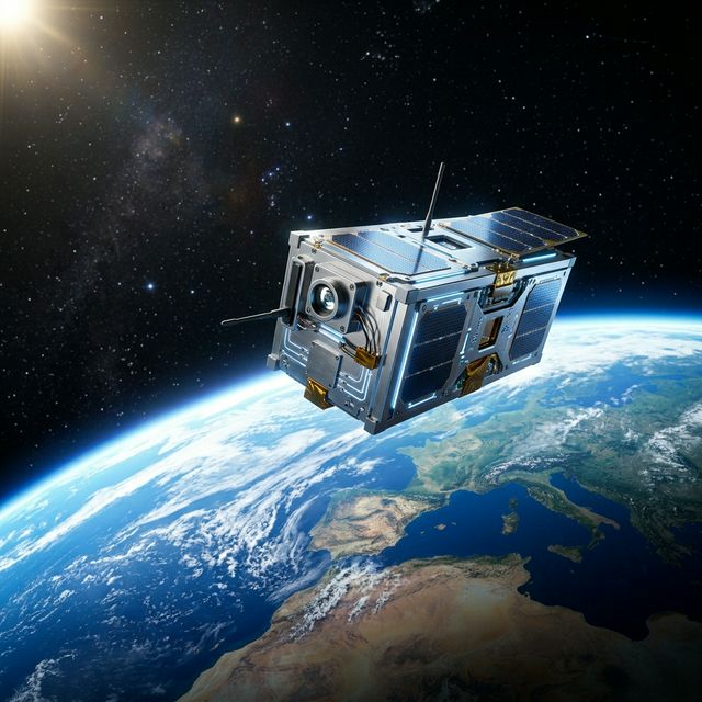 AlbaCubeSat Satellite
