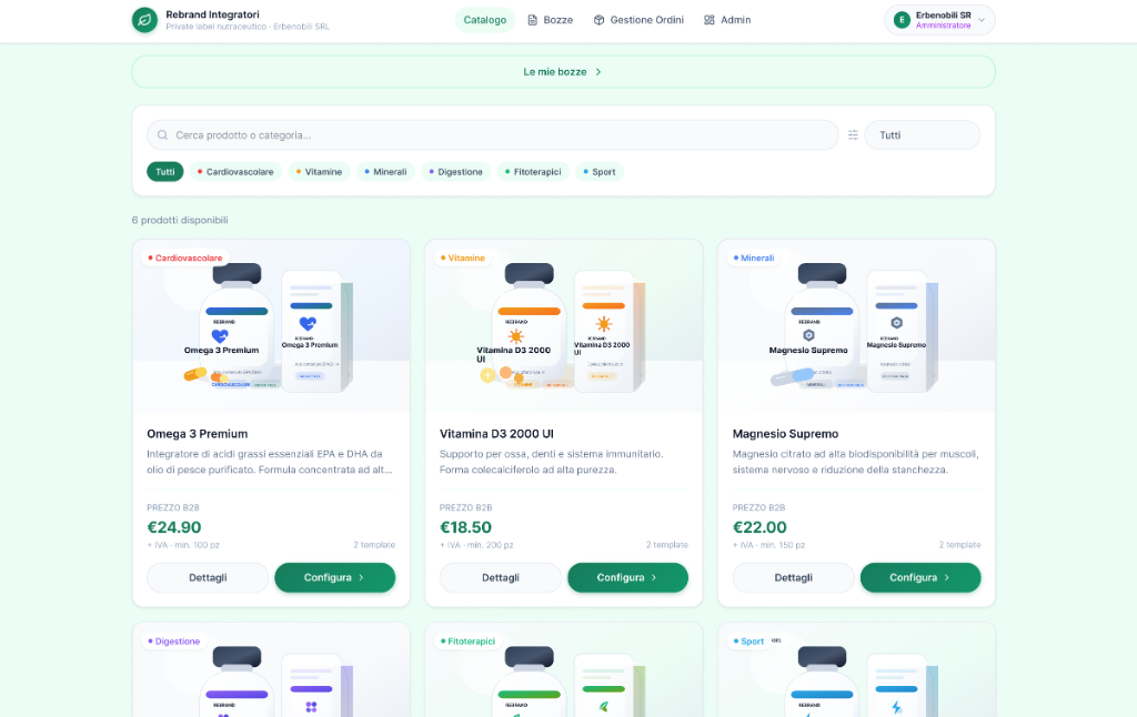B2B E-commerce Configurator